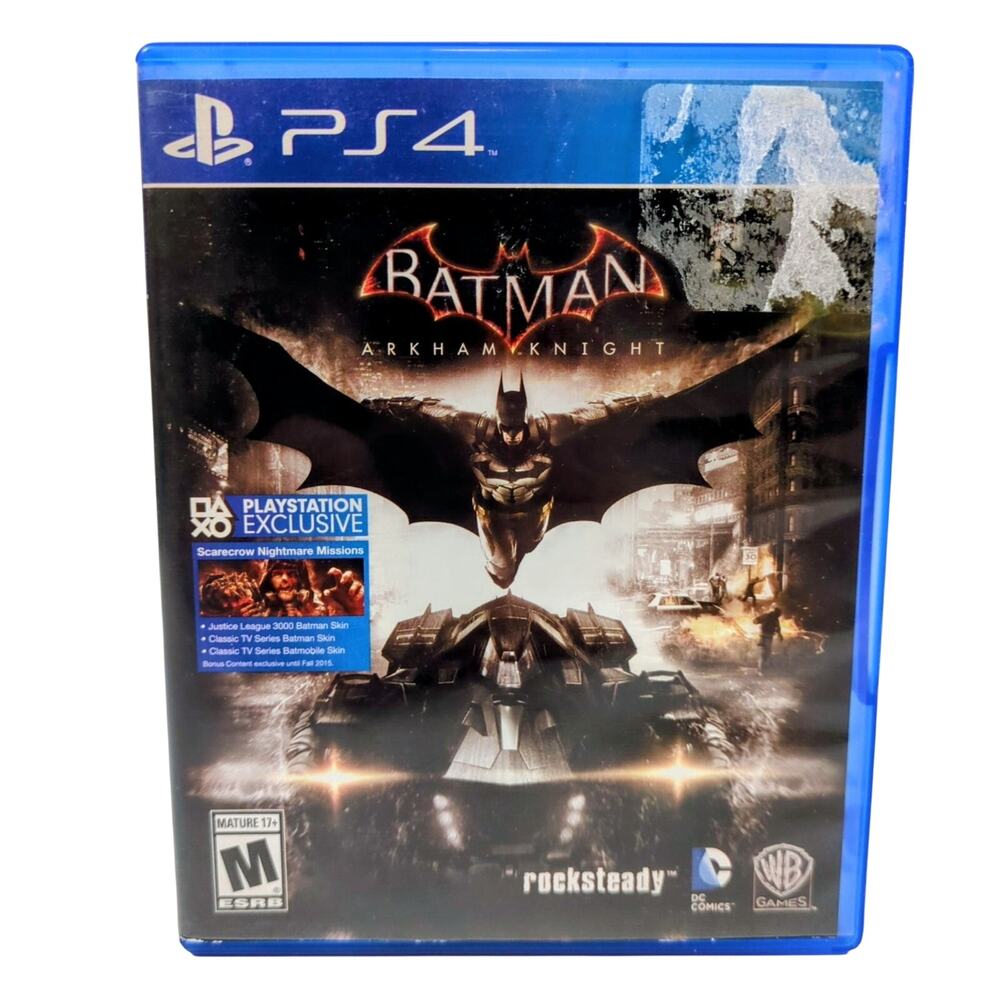 Batman Arkham Knight PS4 PlayStation 4 Video Game Action Adventure Tested